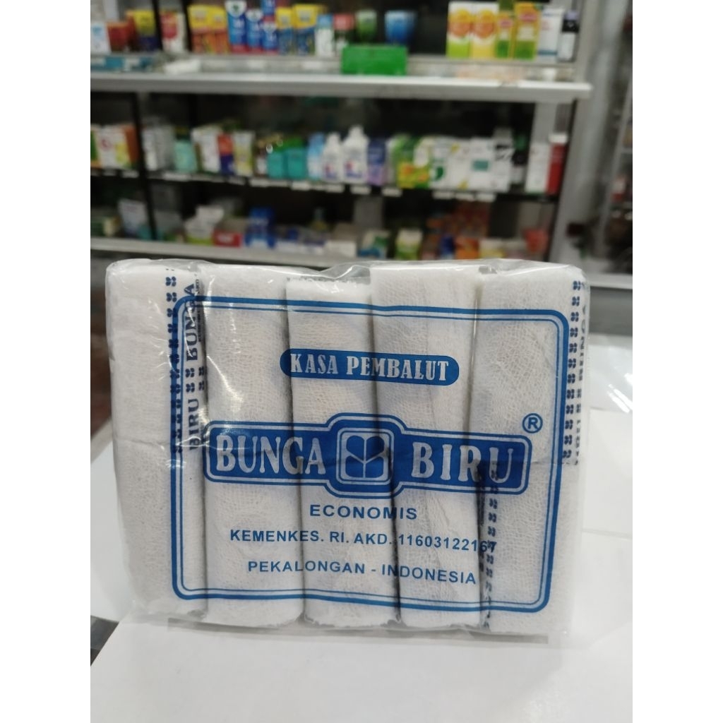 KASA PEMBALUT BUNGA BIRU