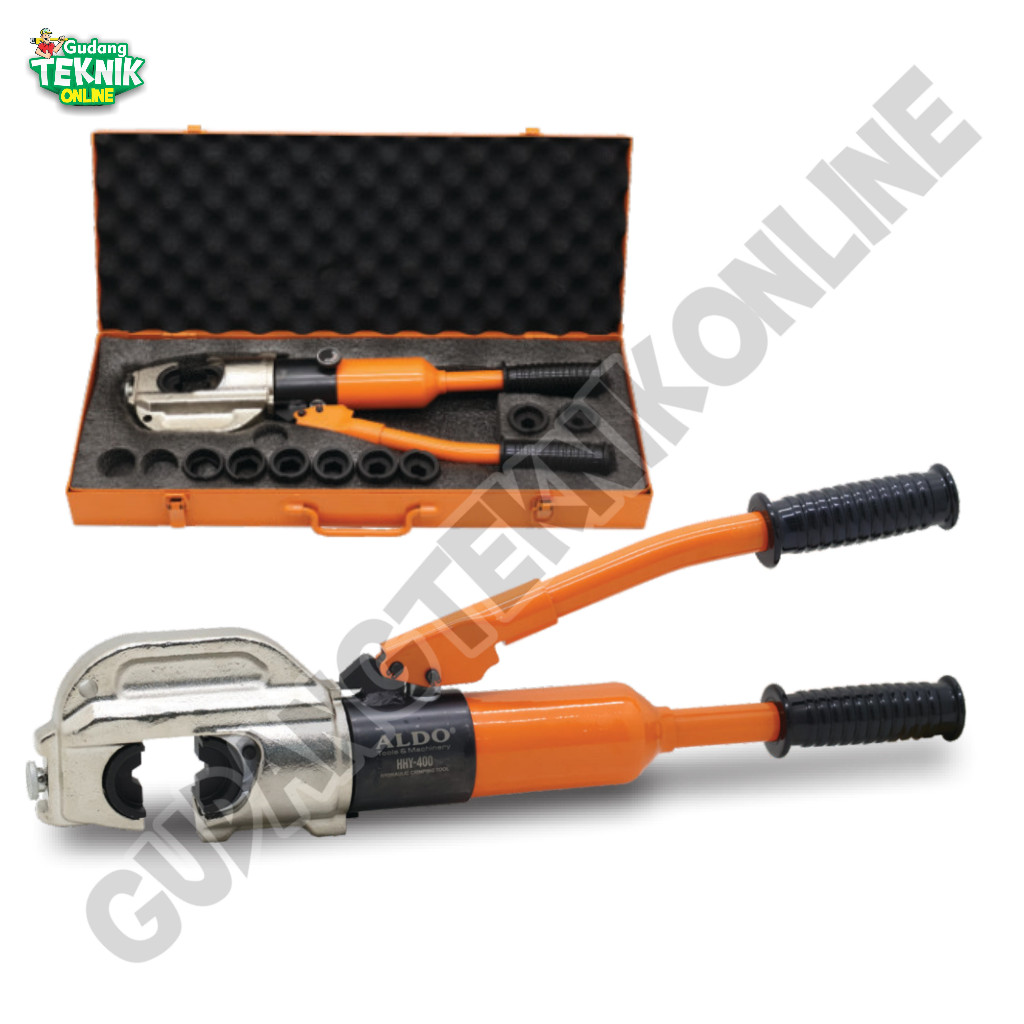 Tang Press Skun Hidrolik ALDO HHY-400 / Tang Skun Kabel CRIMPING PLIERS ALDO HHY400 - Tang Crimping 