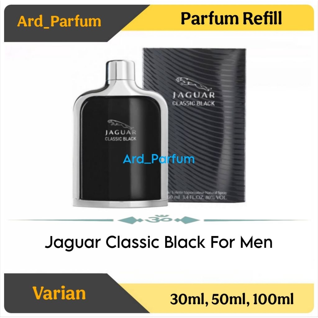 Parfum Refill Jaguar Clsc Black For Men