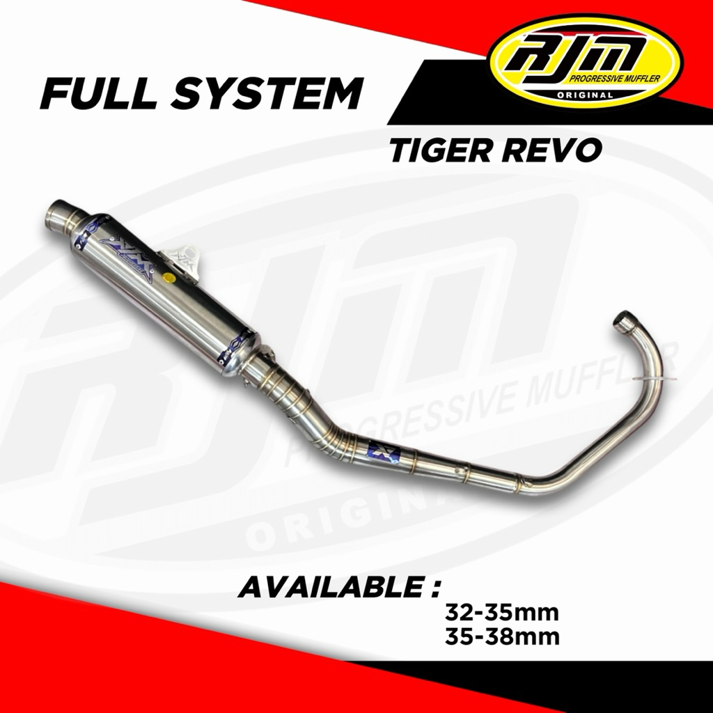 knalpot rjm full system tiger revo inlet 50mm/51mm
