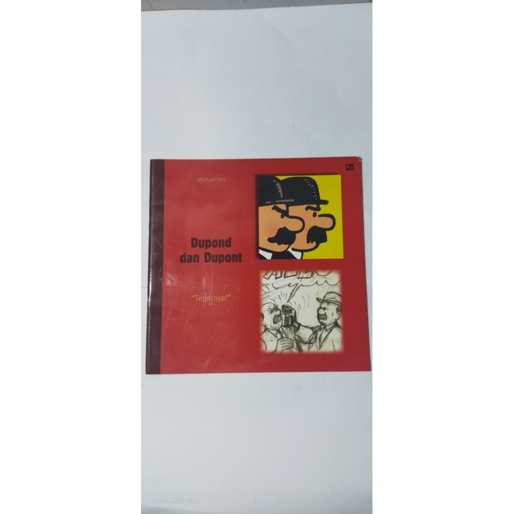 komik second seri tintin - Dupont dan Dupont