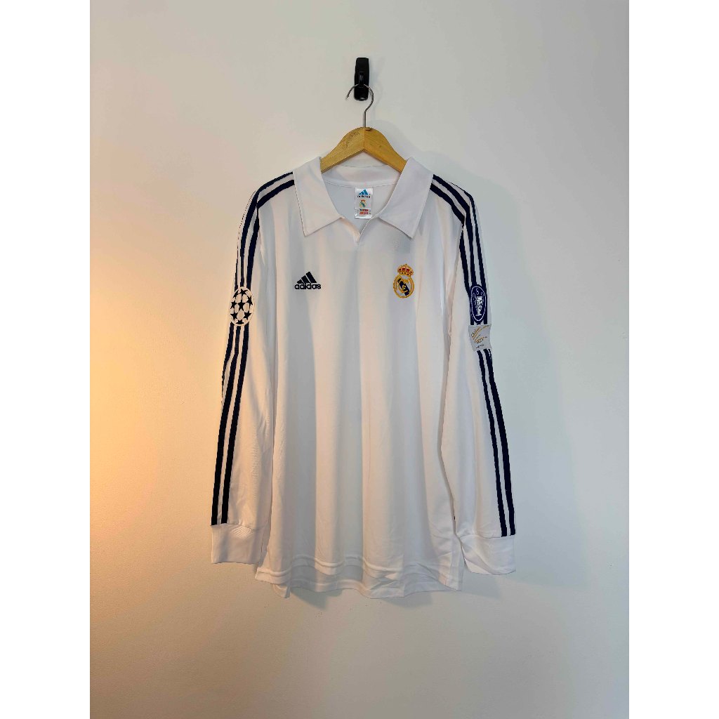 Real Madrid Home Jersey 2002/2003 – Long Sleeve – ZIDANE 5