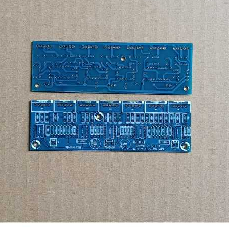 PCB EQUALIZER 7 BAND Dual OpAmp