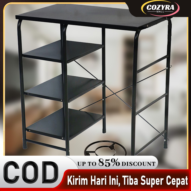 Meja Kompor Gas Rak dapur serbaguna kompor gas rak penyimpanan rumah meja dapur