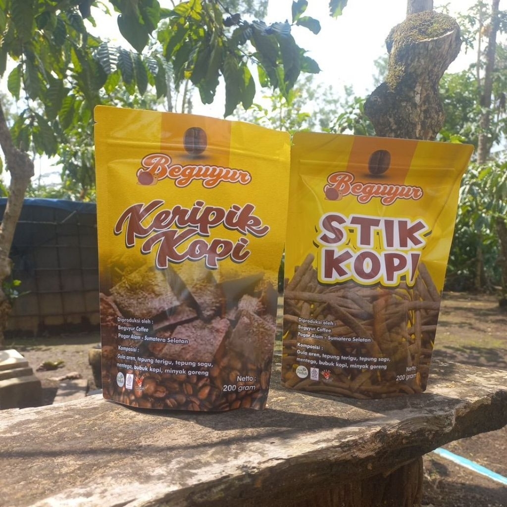 keripik kopi&stick kopi Pagaralam netto 200 gram