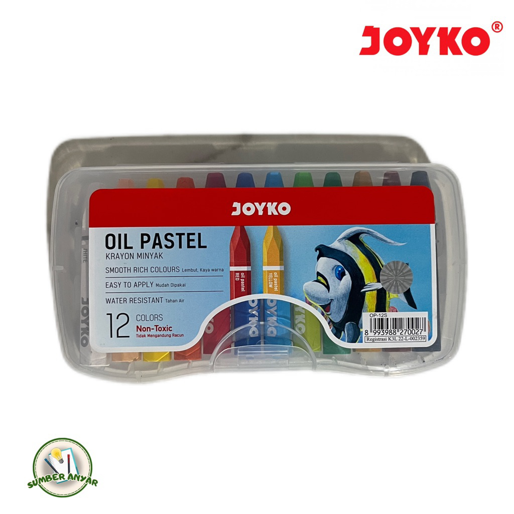 

JOYKO Krayon Kecil / Crayon 12 Warna