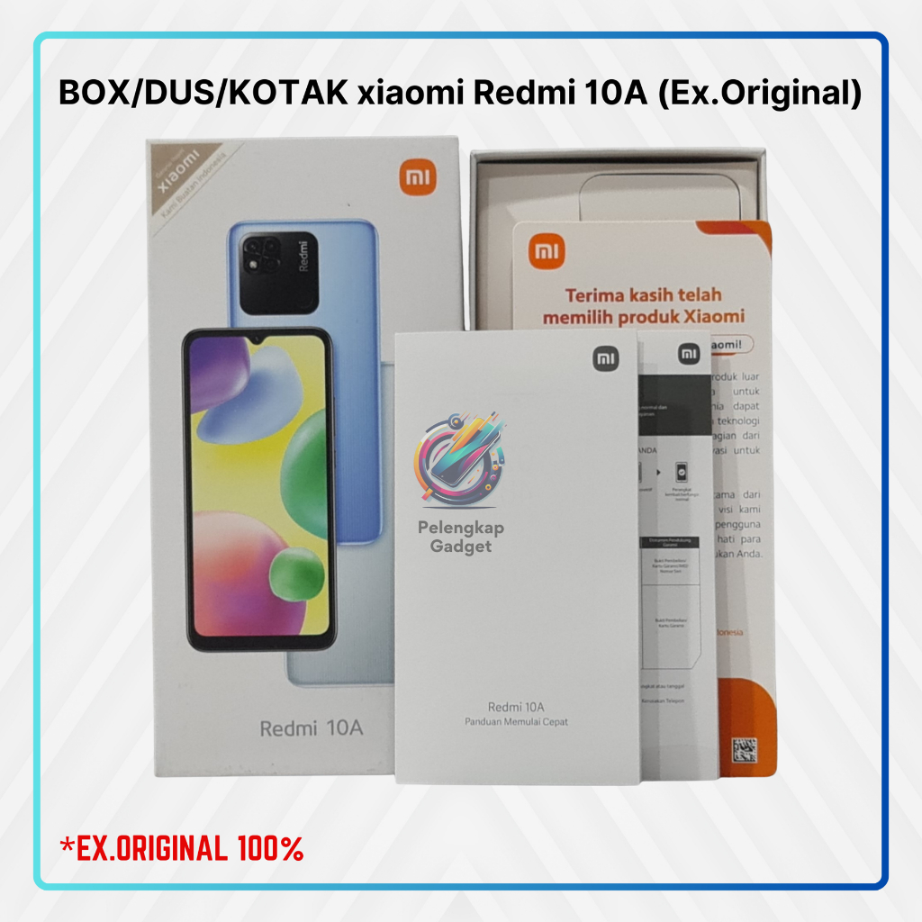 

BOX/DUS/KOTAK xiaomi Redmi 10A (Ex.Original)