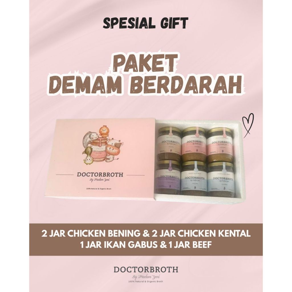 

Spesial Gift - Paket Demam Berdarah Bone Broth DOCTORBROTH