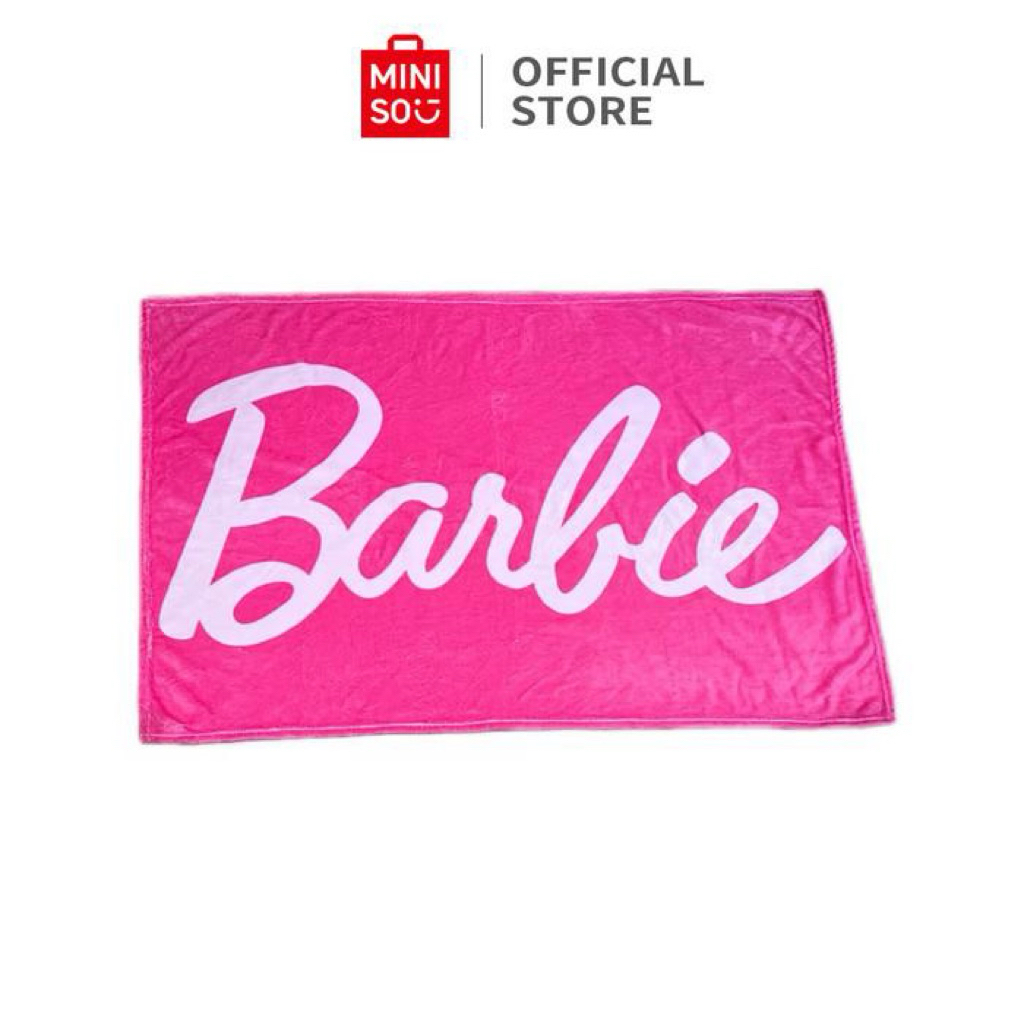 MINISO BARBIE BLANKET SELIMUT LEMBUT BARBIE LIMITED EDITION