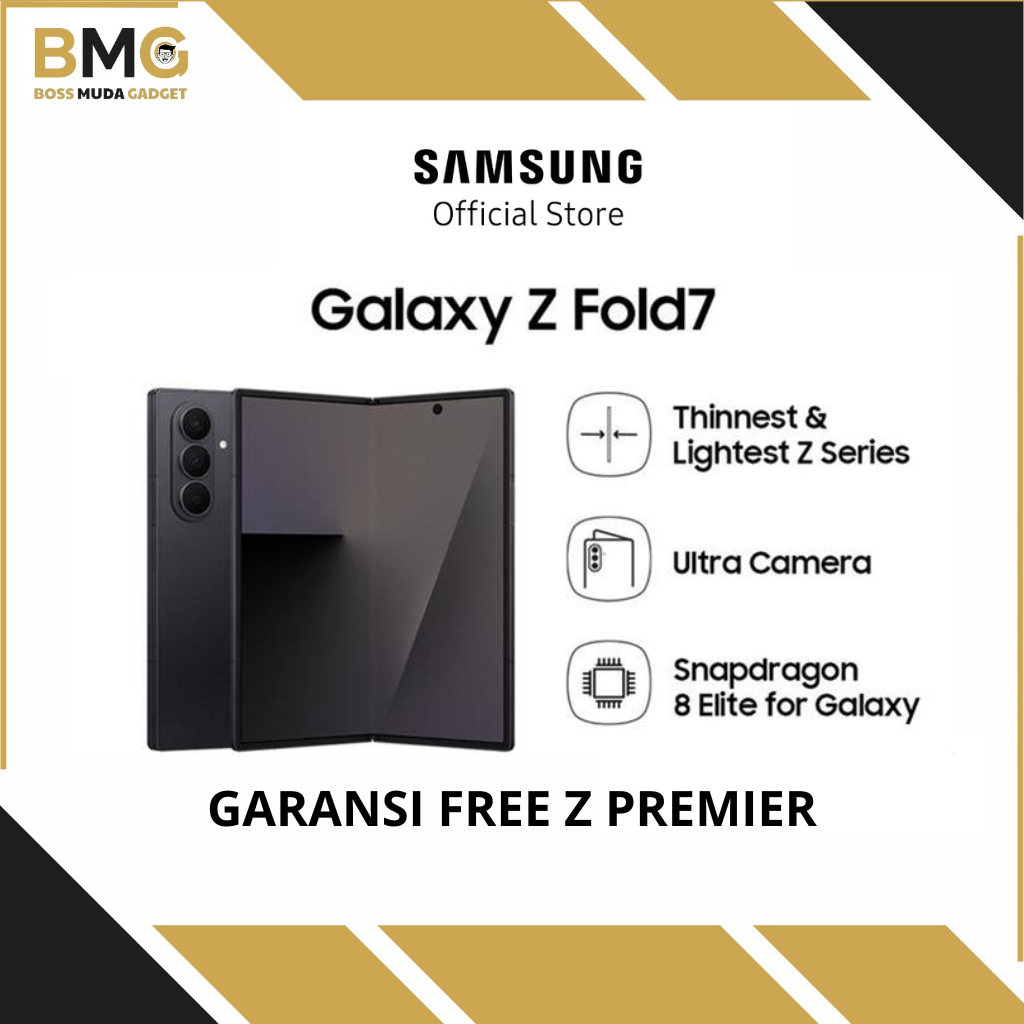 Samsung Galaxy Z Fold7 12/512GB Exclusive  | Smartphone AI | Hp Lipat Tipis | Kamera 200MP