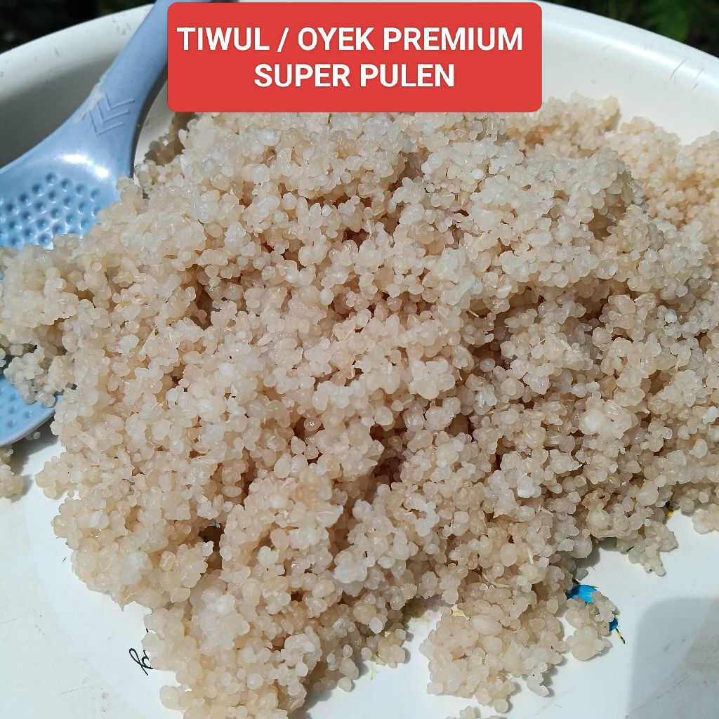 

Tiwul/Oyek instan termurah 500gr-2kg kualitas super pulen Premium