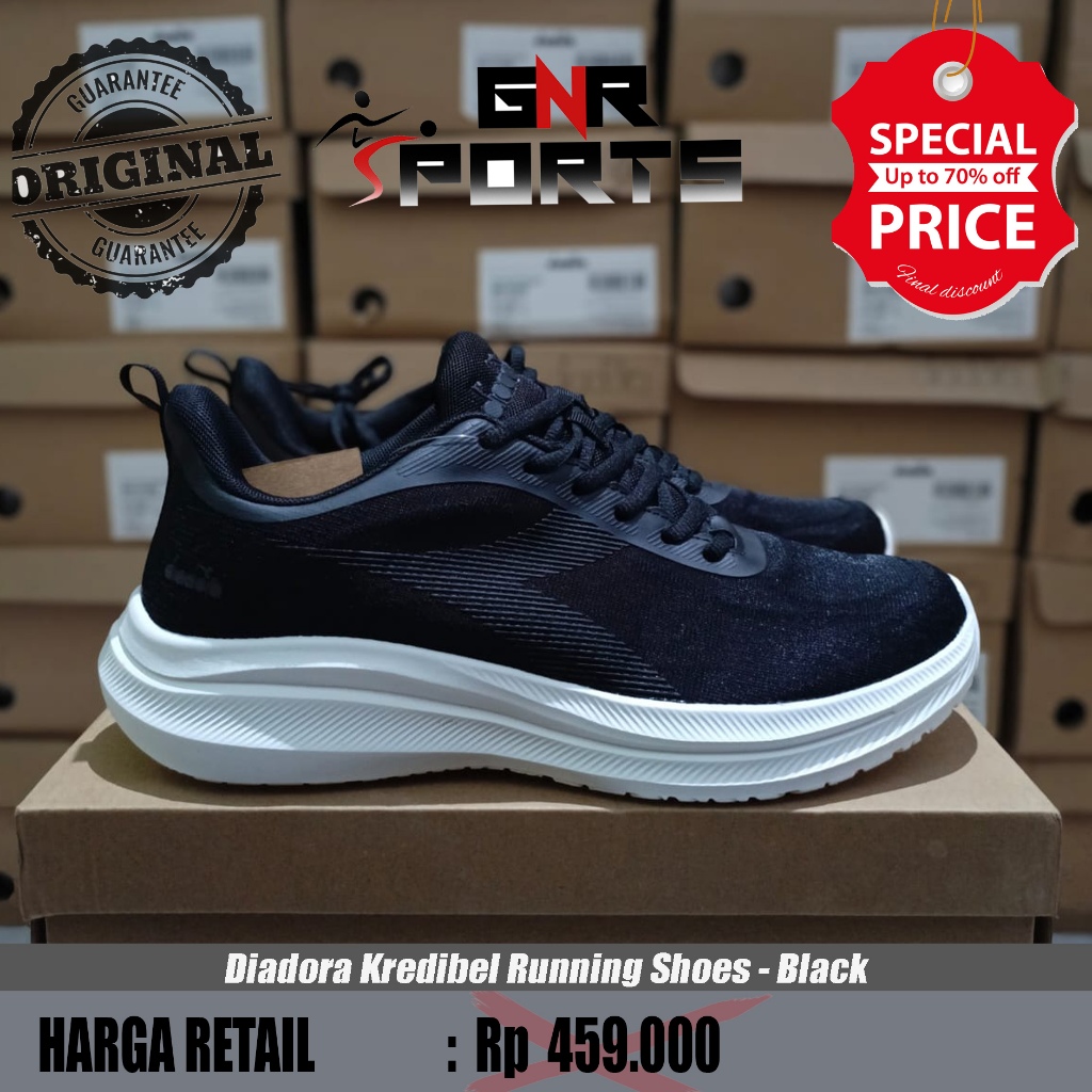 Sepatu Diadora Kredibel Men's Running Shoes - Original 100%