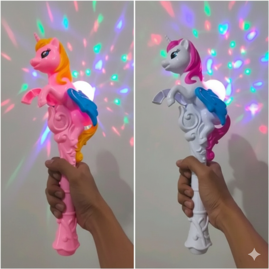 Mainan Tongkat Little Pony Suara Lampu Disco