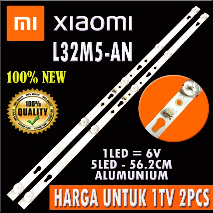 BACKLIGHT XIAOMI 32 L32M5-AN LED BACKLIGHT TV XIOMI XIAOMI 6V 5LED 5K