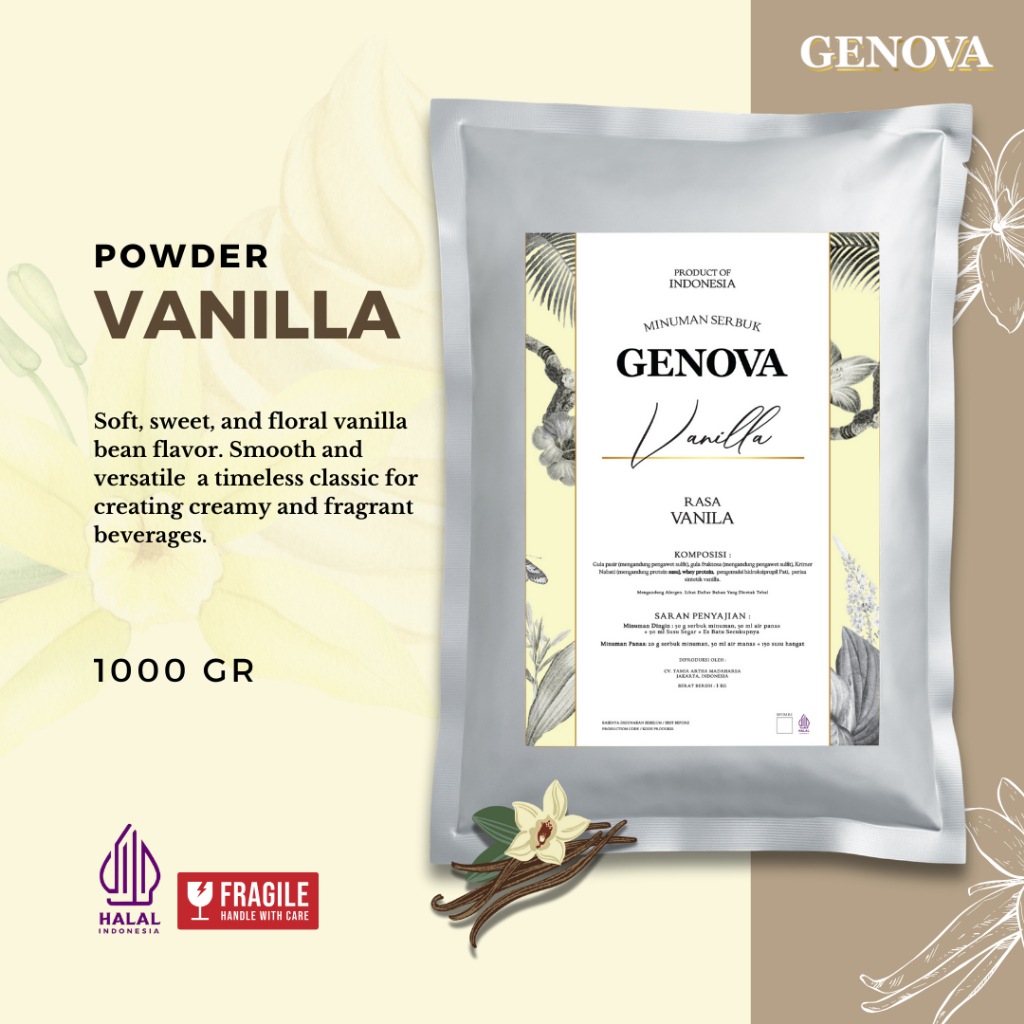 

GENOVA Vanilla Powder - 1000gr