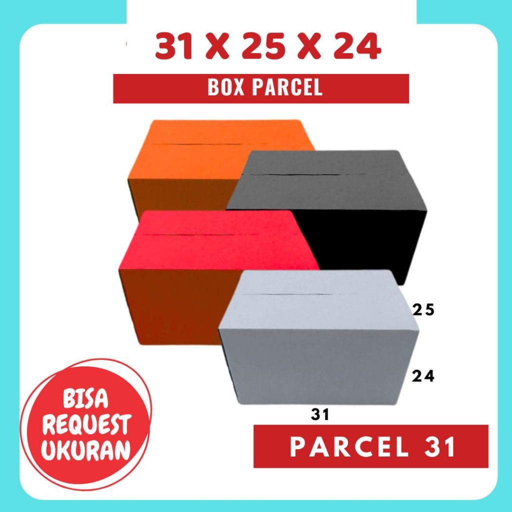 

Box Parcel 31x25x24 Kardus Packing/ Dus Parcel / Box Bingkisan Lebaran/Ied idul Fitri/Paket/Bingkisan sembako/hampers/eid mubarak/Motif