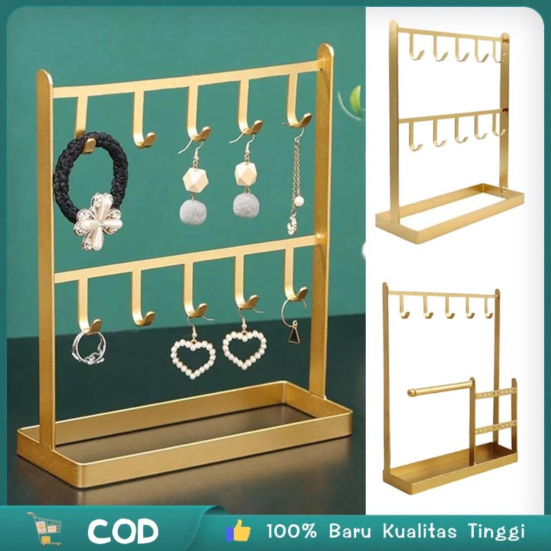 Rak Gantung Anting Necklace Stand Rak Anting Emas Necklace Holder
