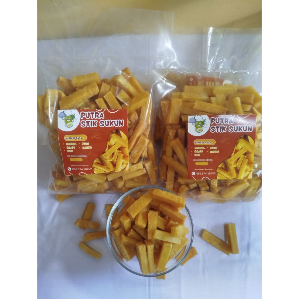 

STIK SUKUN GRADE A 1000 gram (1Kg)/ STIK SUKUN MENTEGA/STIK ENAK/STIK SUKUN/KRIPIK SUKUN/STIK SUKUN RASA/