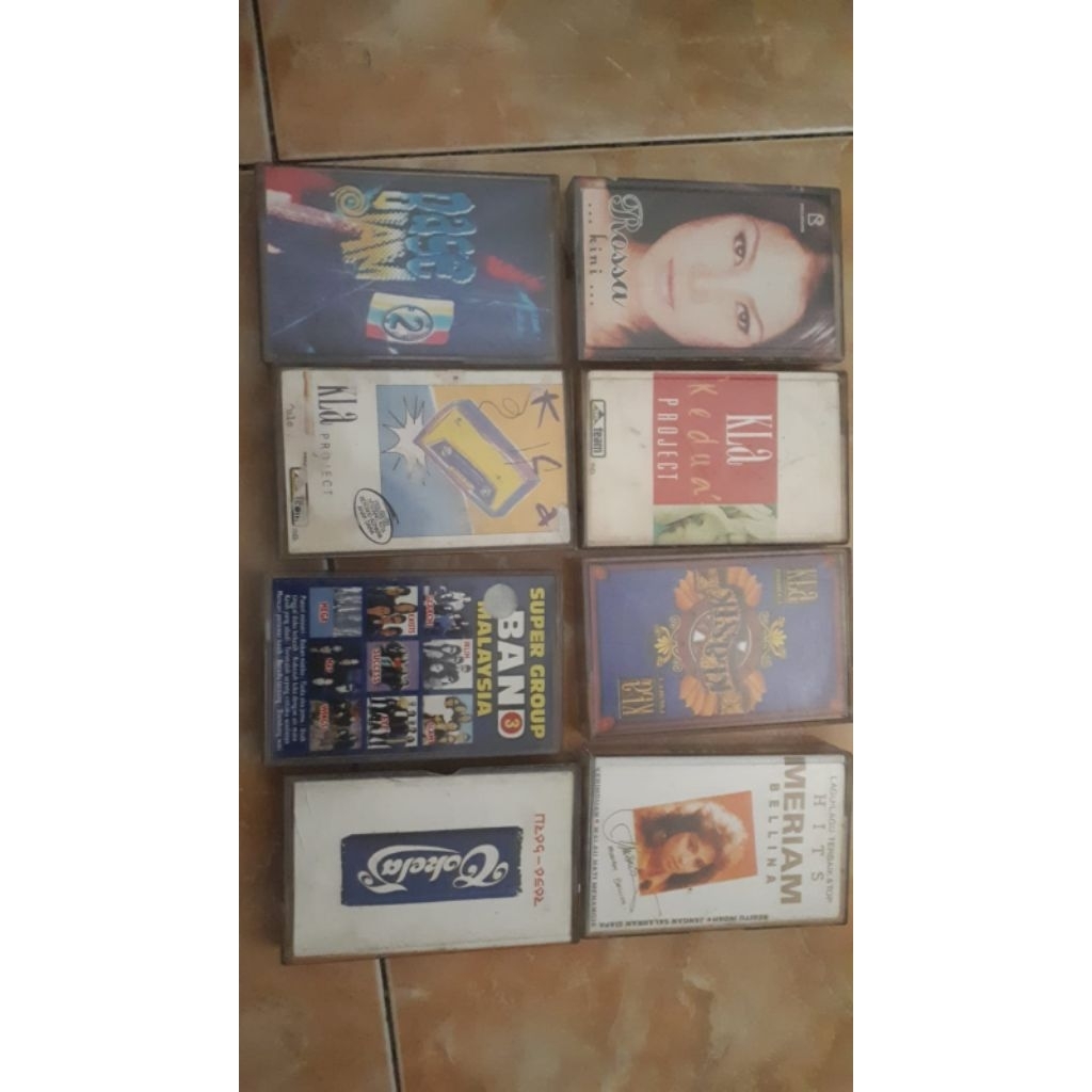 Kaset Jadul Kaset Pita Bekas