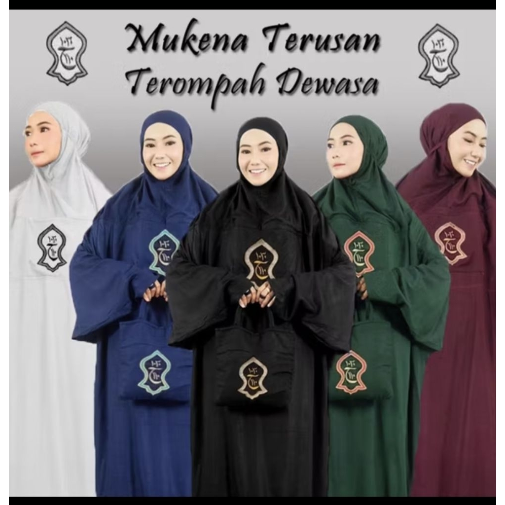 MUKENA TEROMPA HADRAMAUT RAYON DEWASA JUMBO