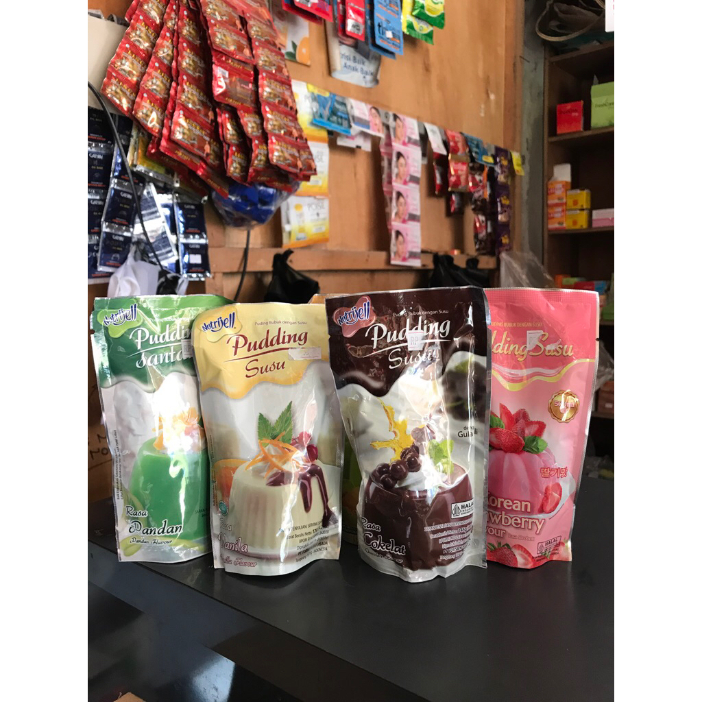 

Nutrijell pudding susu/pudding susu/pudding susu bubuk/pudding susu rasa buah