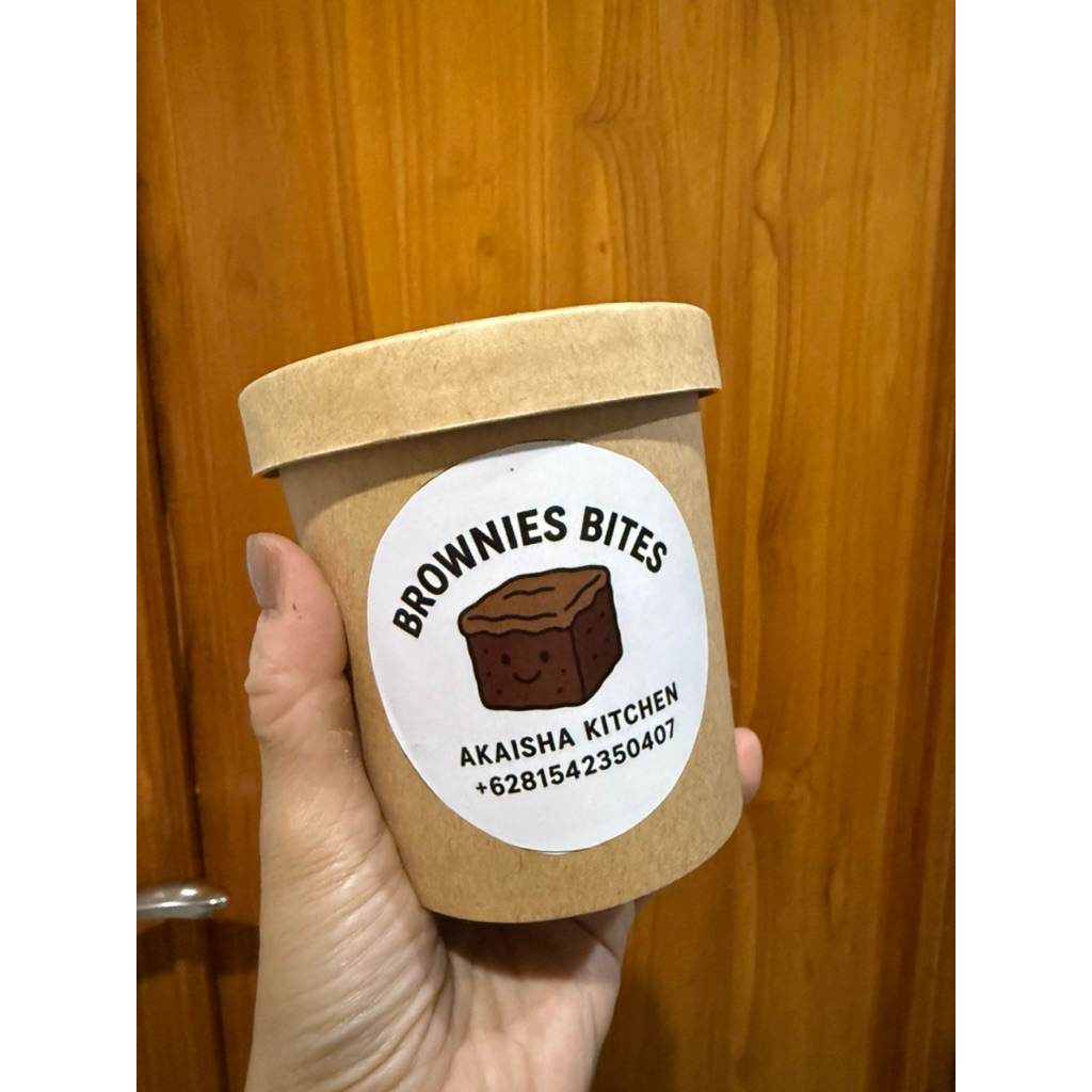

brownies bites by akaisha kitchen 16oz