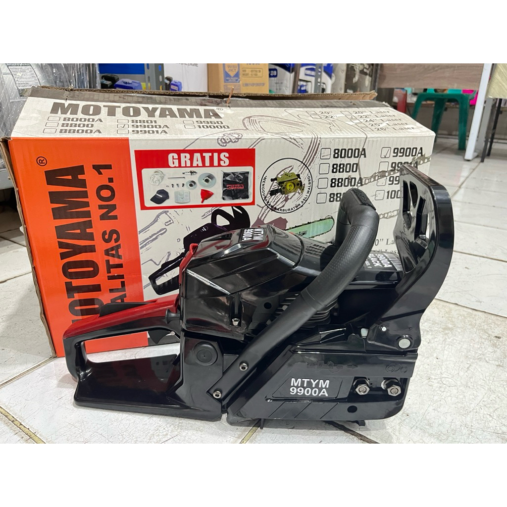 Chainsaw Motoyama Black 9900A 22" Laser Tip