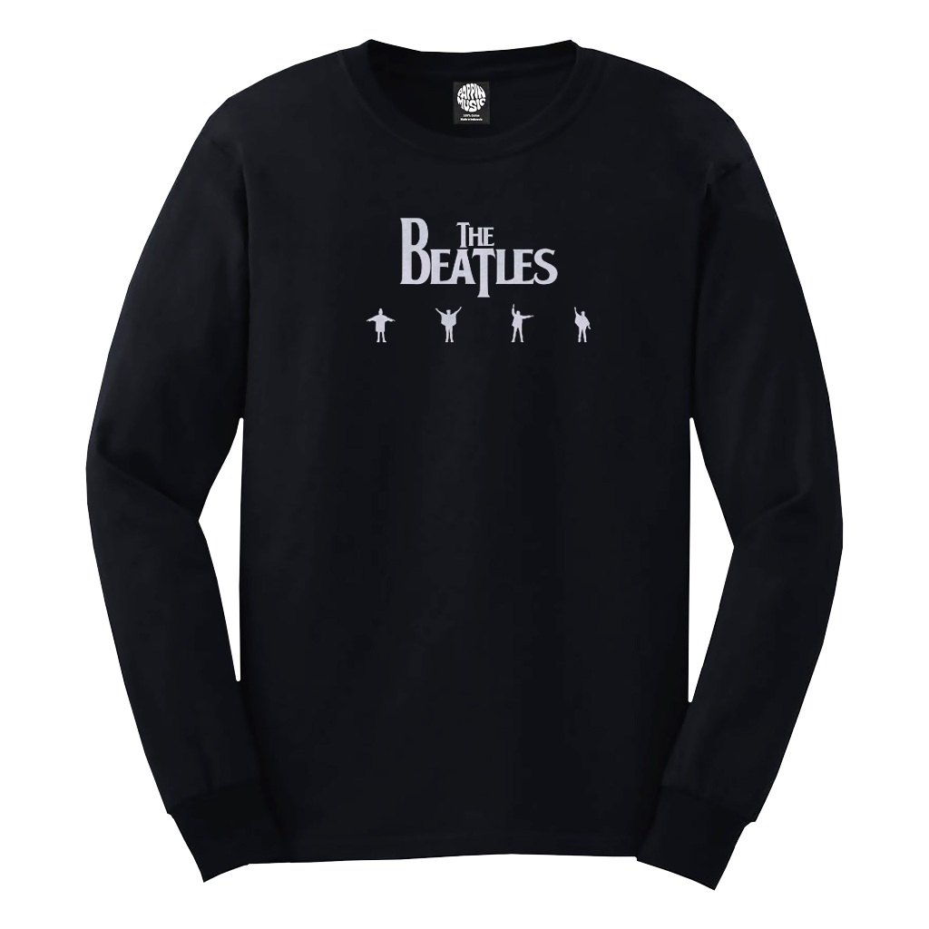 KAOS BAND BEST QUALITY, KAOS MUSIK, KAOS BEATLES HELP LENGAN PANJANG --PLASTISOL--