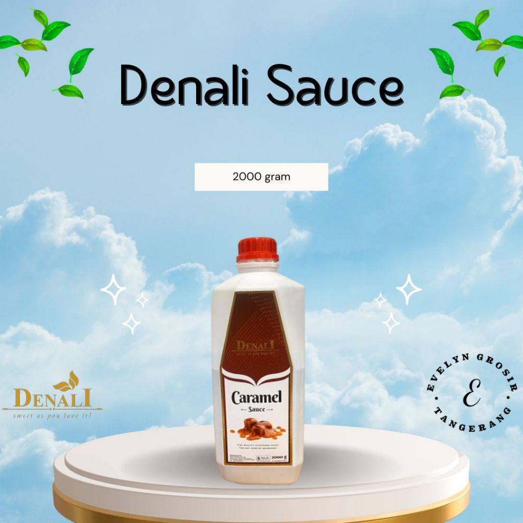 

Denali Caramel Sauce 2000 gr - Caramel Saus 2000 gram
