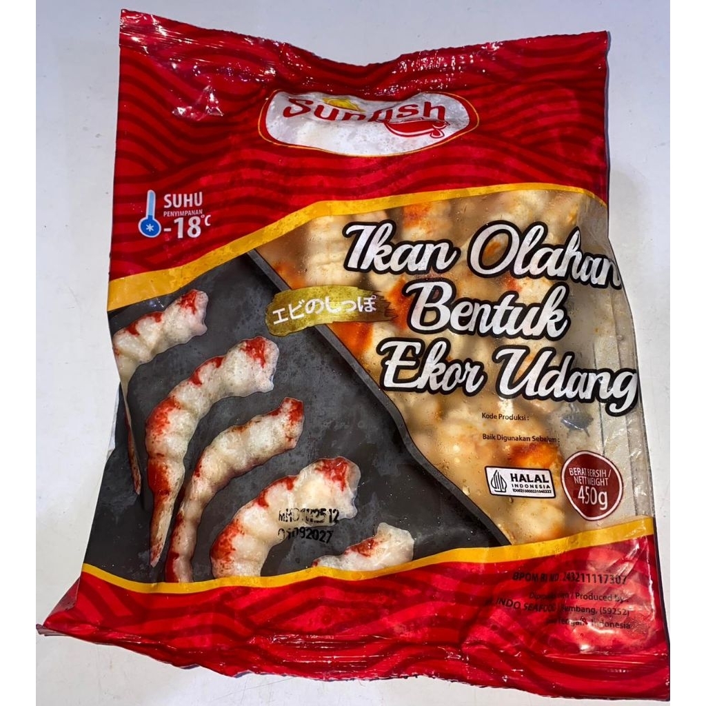 

Sunfish Ekor Udang 500 gr
