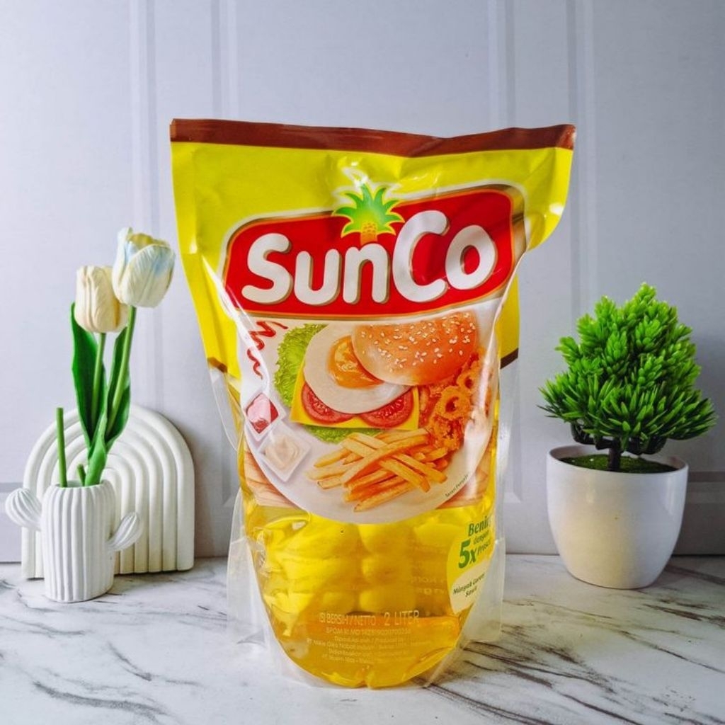 

Minyak goreng sunco 2L Hemat