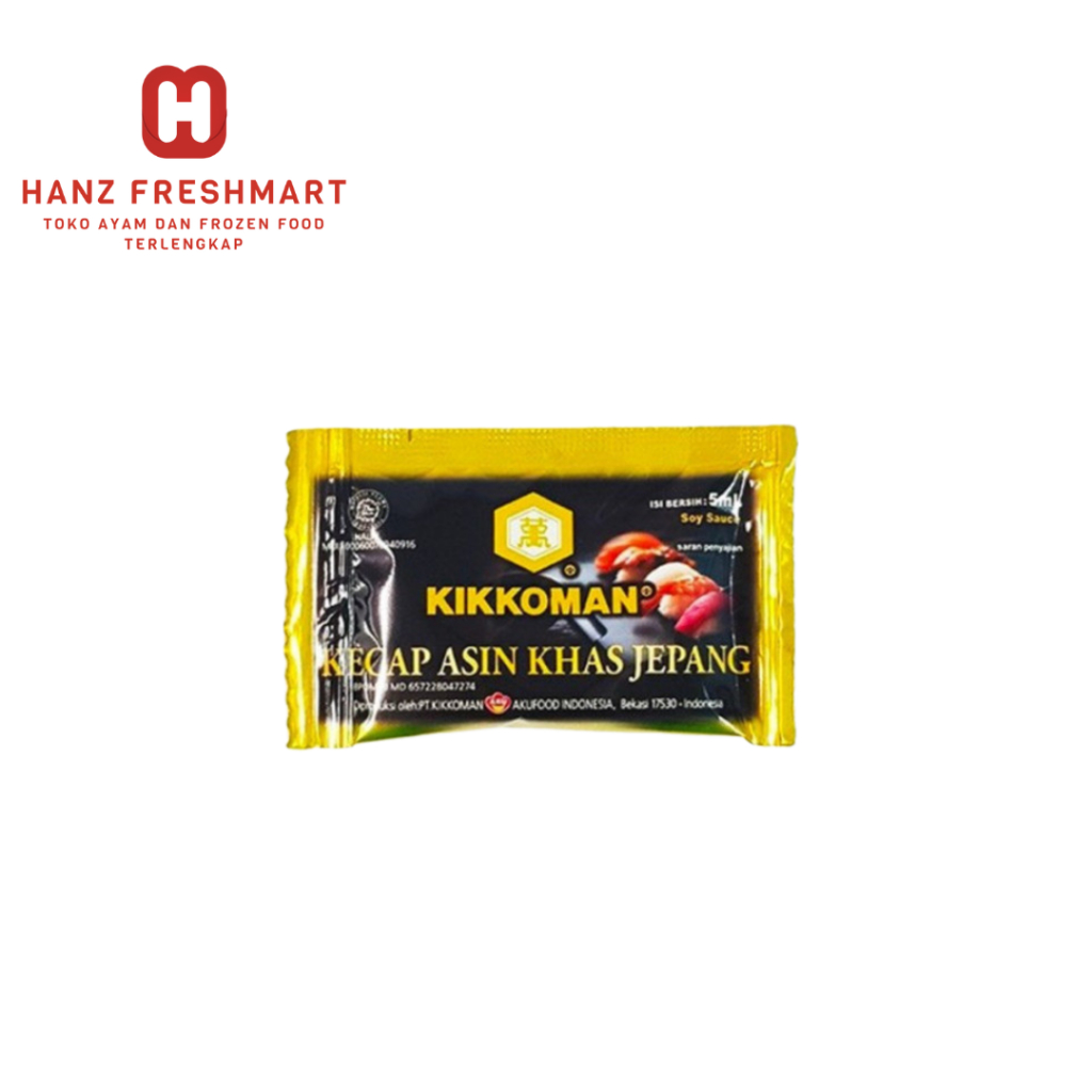 

Kikkoman Kecap Asin 5gr - Hanz Freshmart