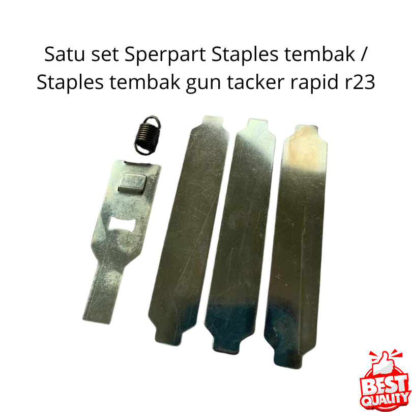 Satu set Sperpart Staples tembak / Staples tembak gun tacker rapid r23