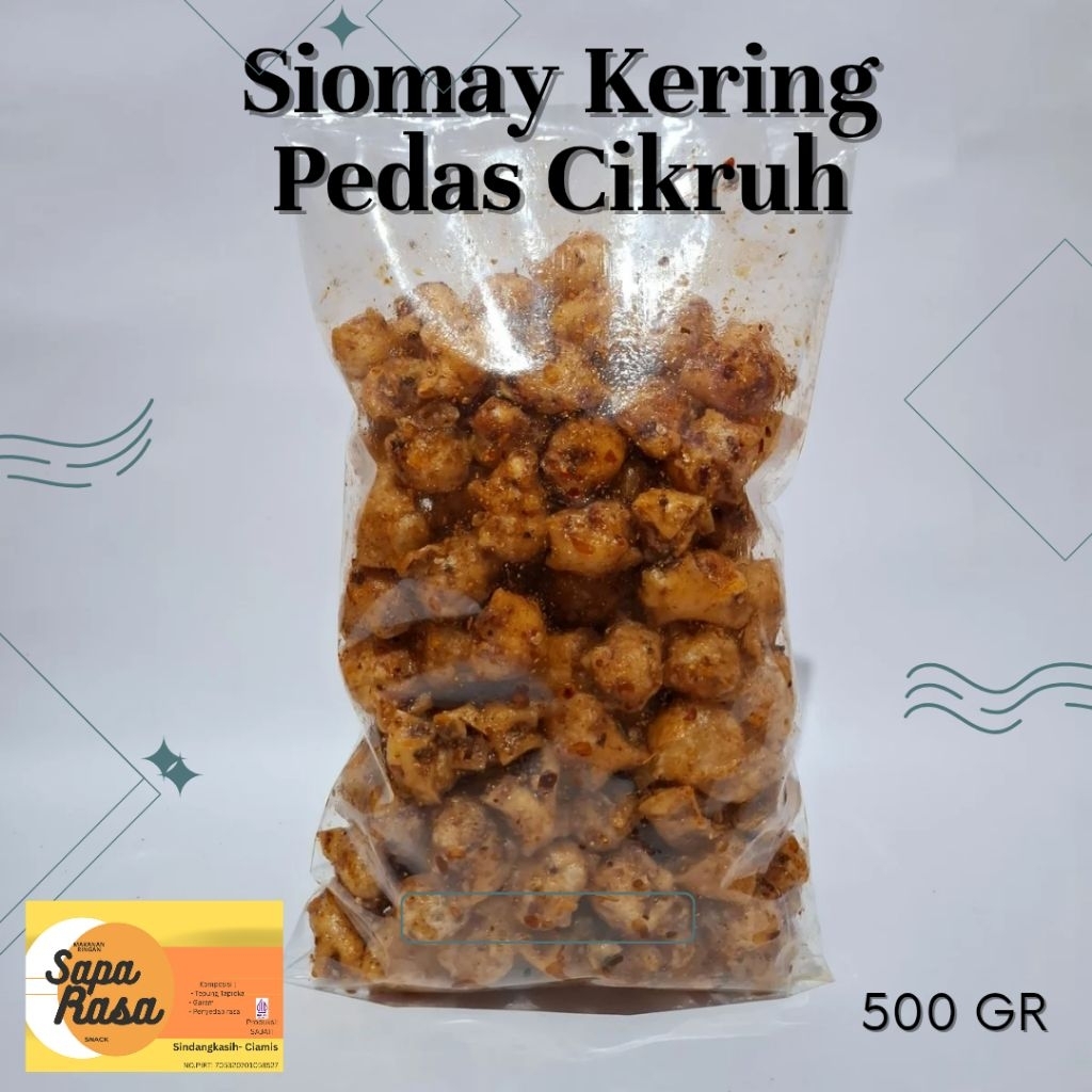 

Siomay kering pedas cikruh daun jeruk 500gr