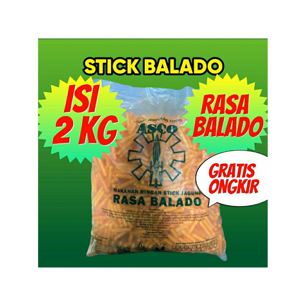 

STICK. JAGUNG KEMASAN ZAK 2 KG