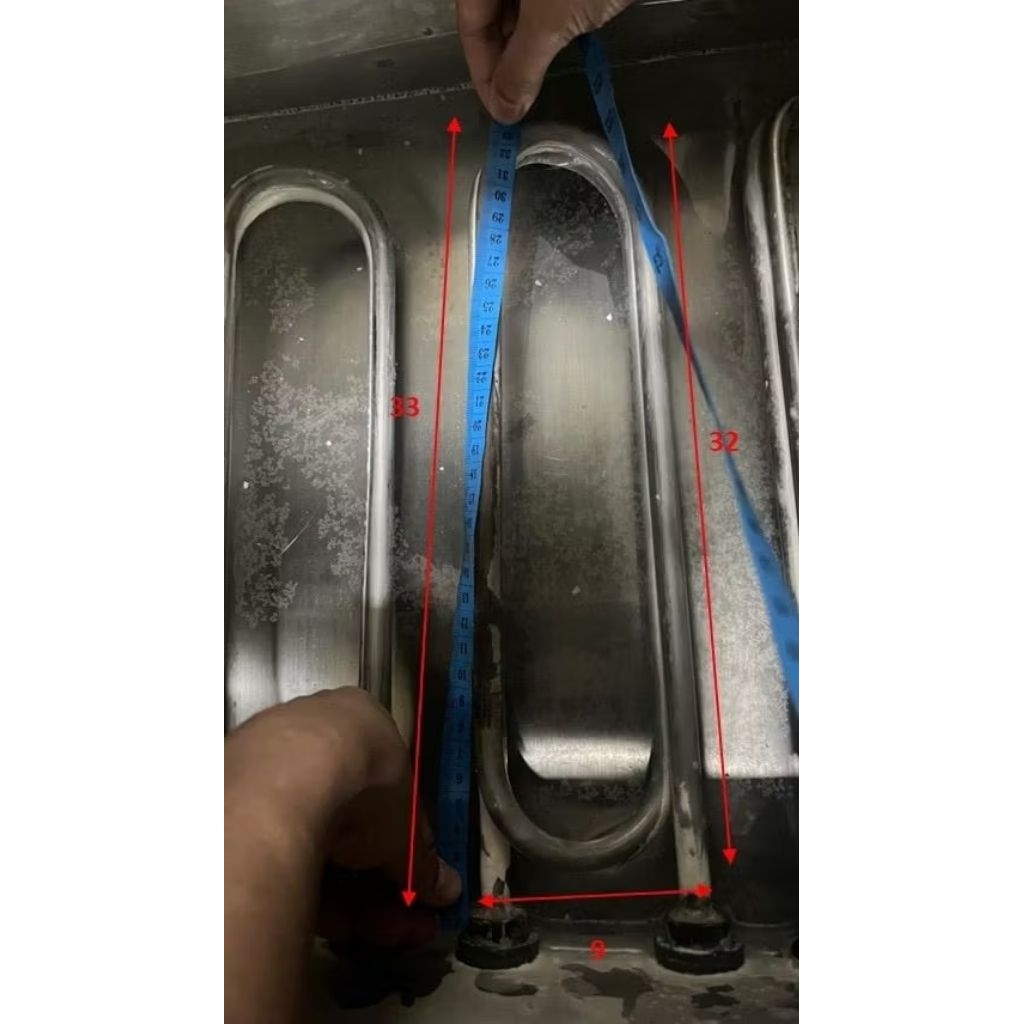 Elemen Heater || Tubular Heater Double U