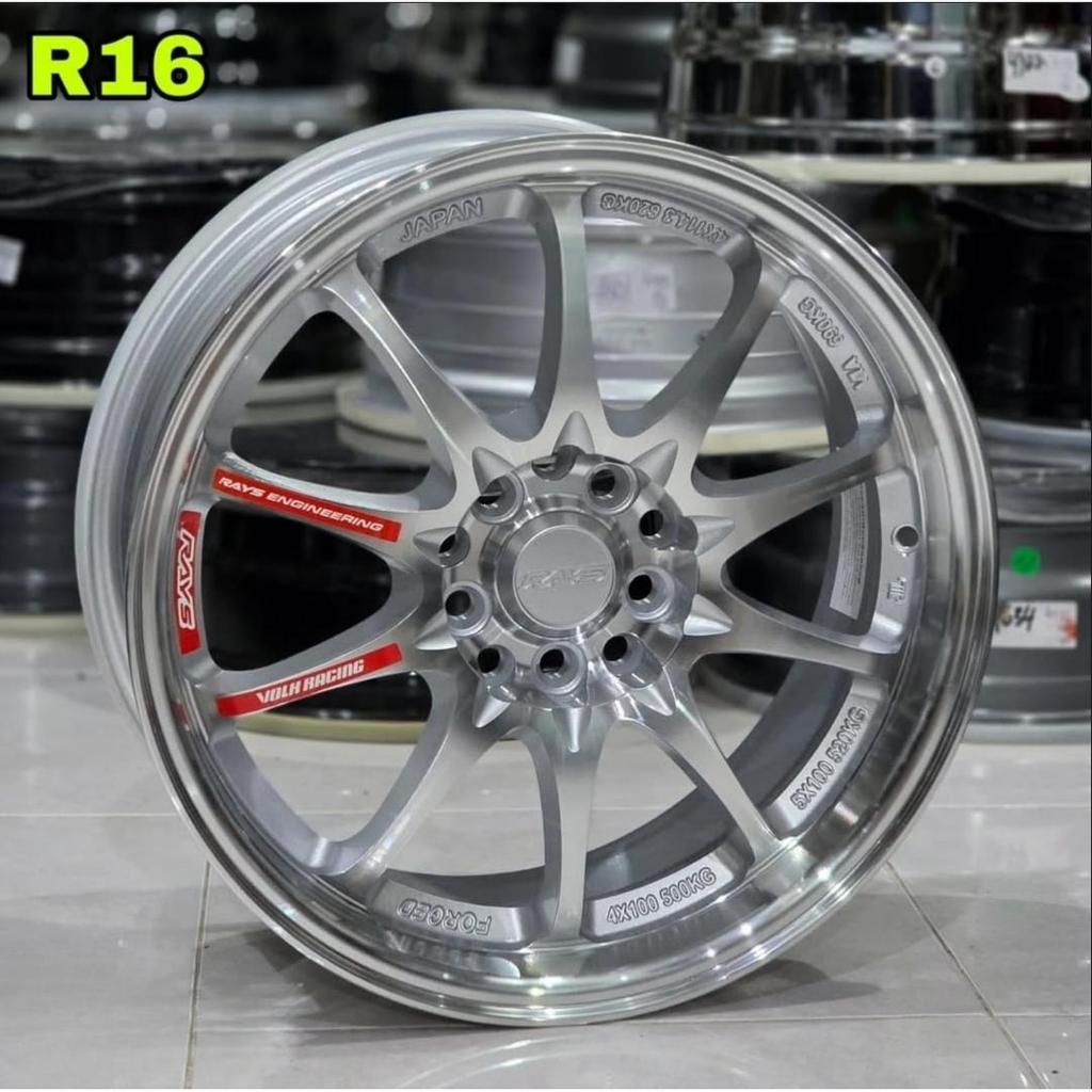 velg mobil ring 16 CE28 PCD 5X100 - 5X114,3 velg racing r16 Avanza veloz sienta altis xenia Ertiga x