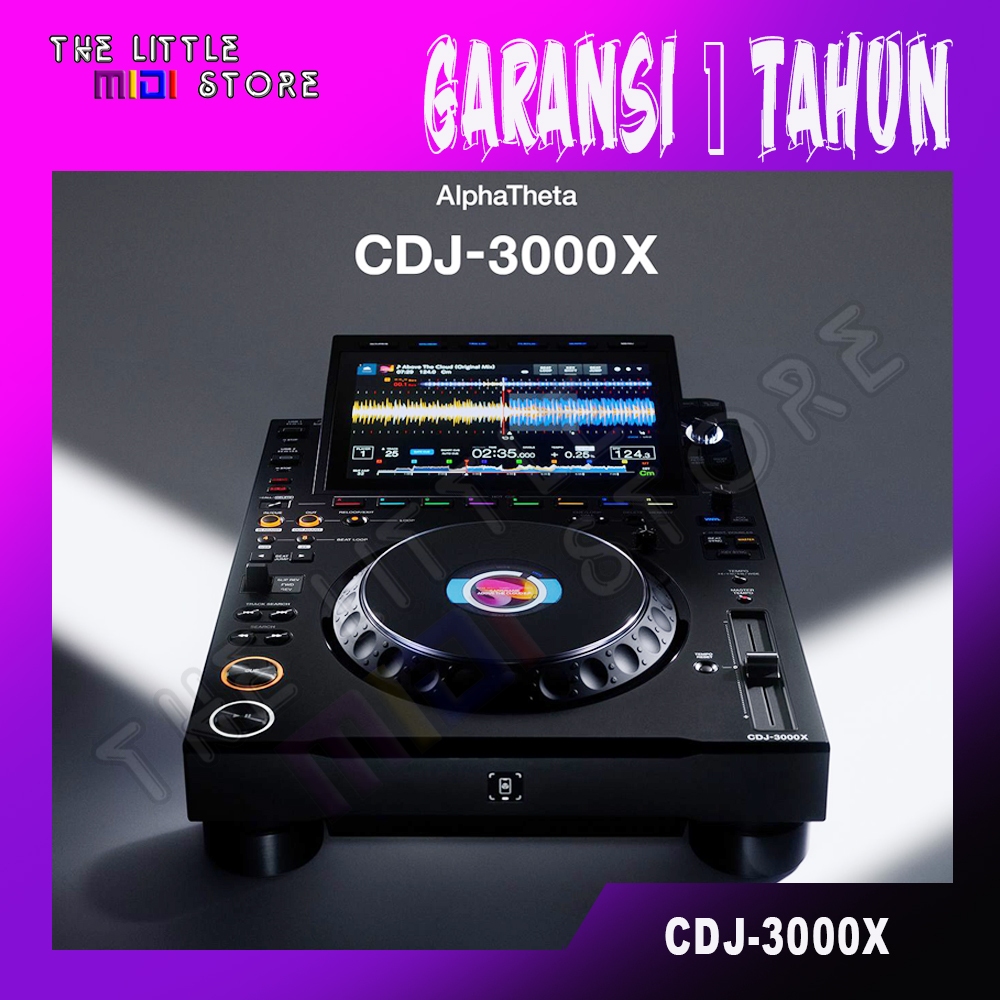 Pioneer DJ CDJ-3000X CDJ3000X CDJ 3000X | Profesional DJ Performance