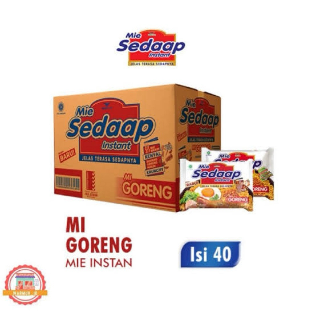 

[Mie Sedaap Goreng 1 Dus] Mie Sedaap Goreng Isi 40 Pcs Promo