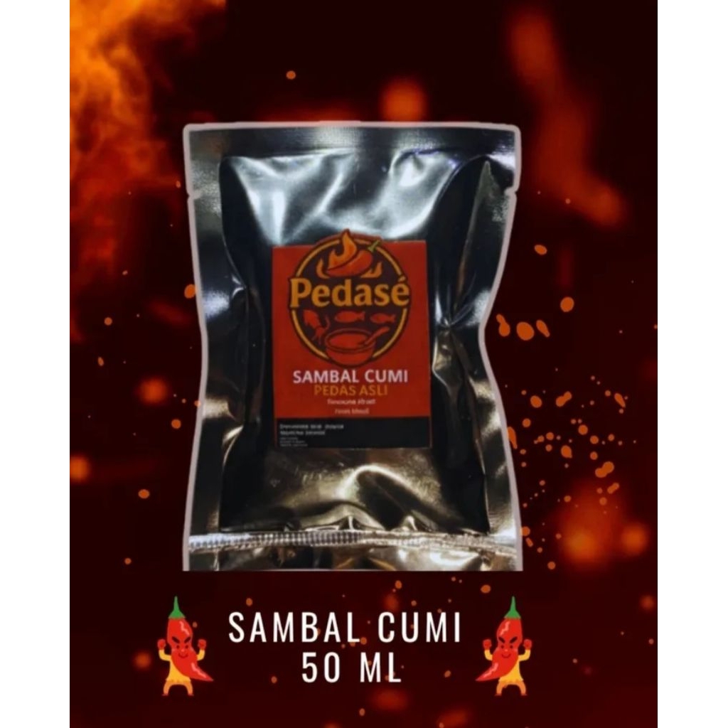 

Pedasé Sambal Cumi 50ml - Homemade, Fresh, Pedas Gurih Nagih