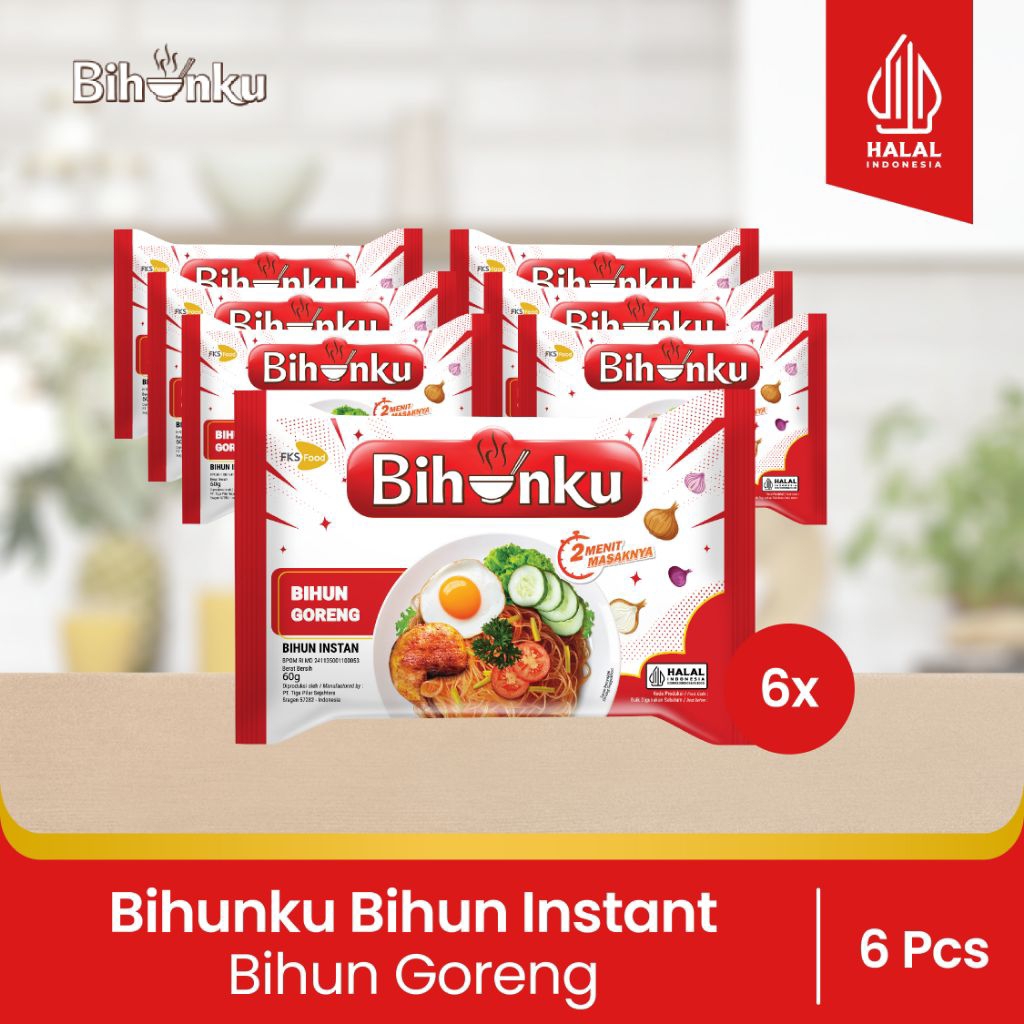 

Paket Bundling - Bihunku Instant - Goreng - 60gr - 6pcs