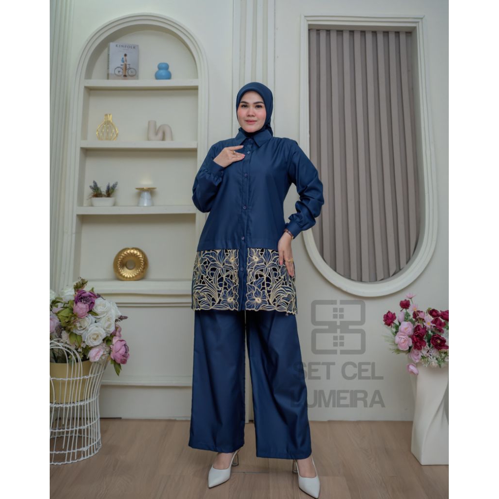 SET CELANA LUMEIRA ORIGINAL GUZEL KATUN TOYOBO FUDU PREMIUM // KATUN TOYOBO // BAJU WANITA MUSLIMAH