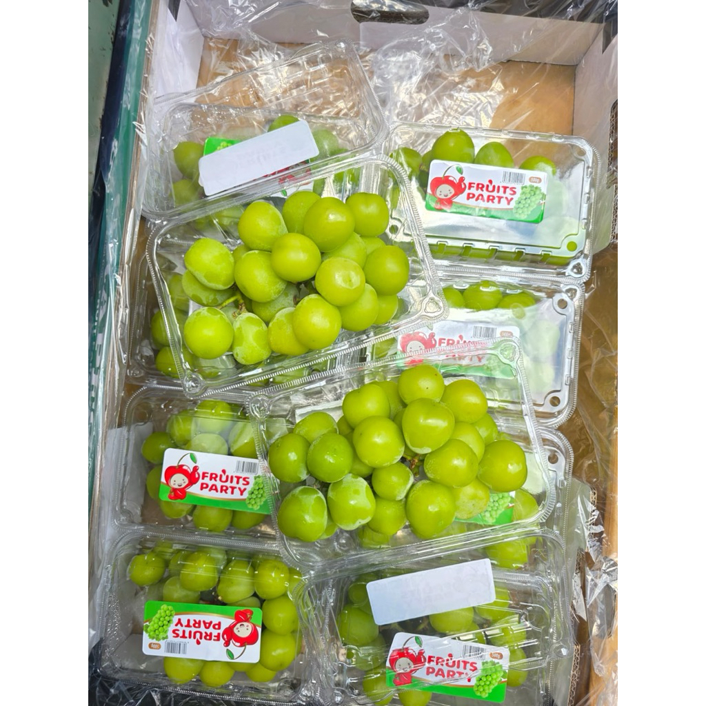 

Anggur Shine Muscat Hijau Pack 500gram