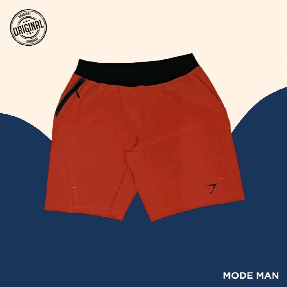 Gym-Shark Celana Pendek Cowok Apex 9" – Celana Pendek Olahraga Pria, Celana Gym Elastis & Nyaman, Tr