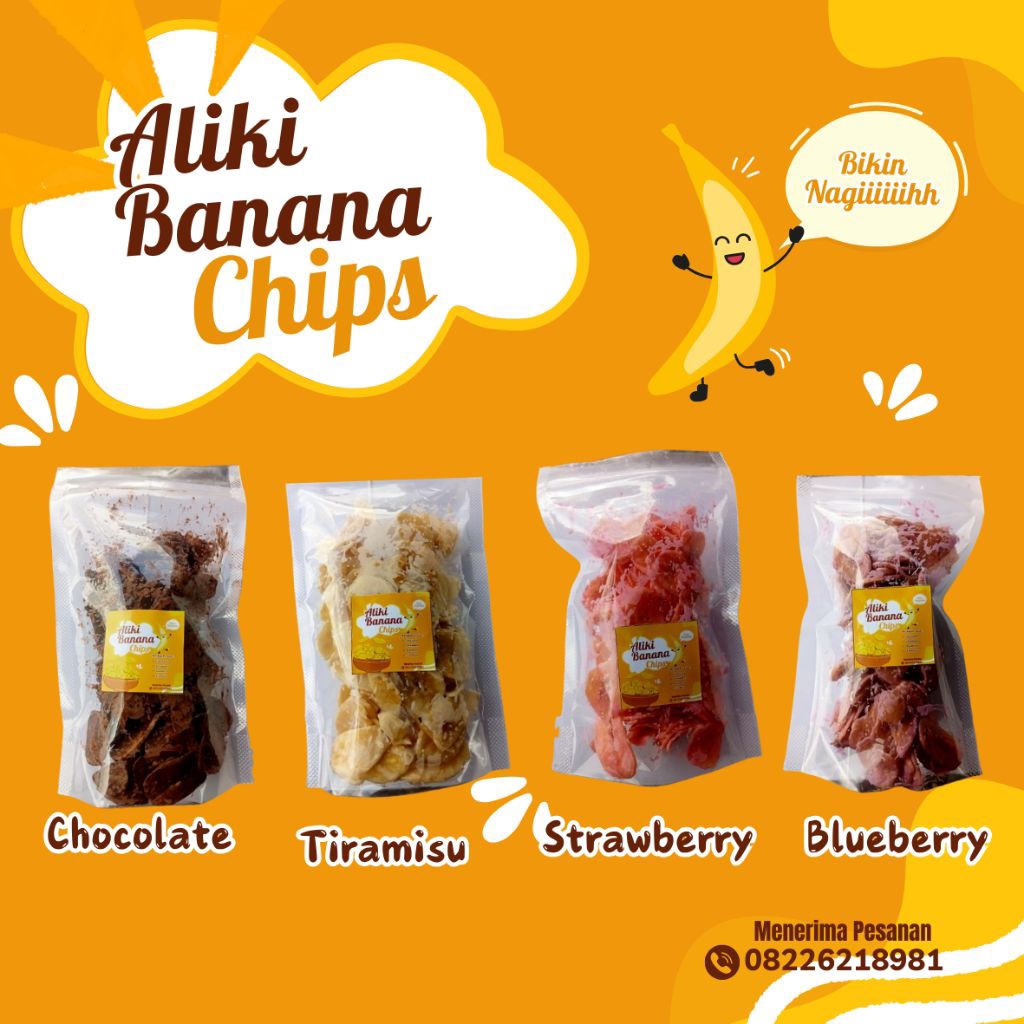 

Banana Chips/Kripik Pisang Lumer 90 gram