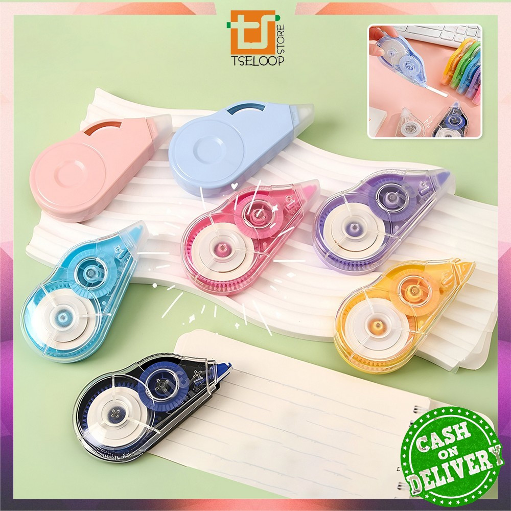 

EC OFM-A113 Correction Tape Polos Tipe X Kertas Roll Serbaguna / Pita Koreksi Peralatan Sekolah Anak / Tip Ex Correction Students Stationary
