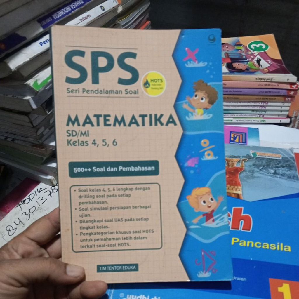 BUKU SPS/SERI PENDALAMAN SOAL MATEMATIKA SD/MI KELAS 4,5, 6/500++ SOAL DAN PEMBAHASAN