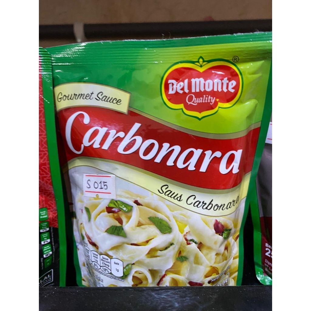 

Delmonte Carbonara Pouch 180 gr