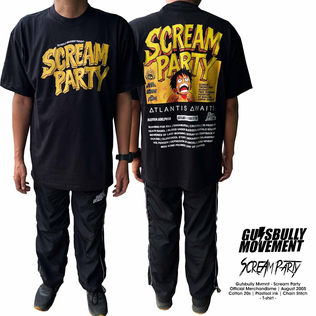KAOS | BAND | EVENT | SCREAM PARTY | GUTSBULLY MOVEMENT | METAL CORE