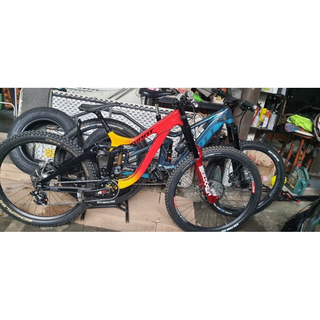 giant glory mtb downhill fullbike mullet wheel f 29inc r27.5